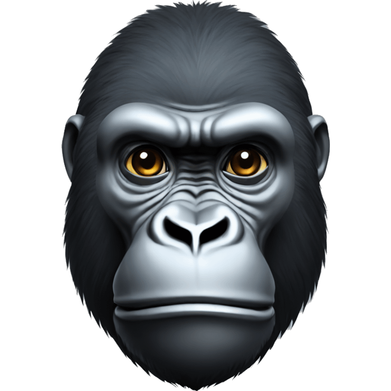 gorilla head emoji