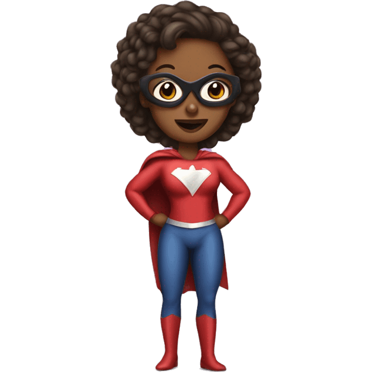 Mommy superhero  emoji