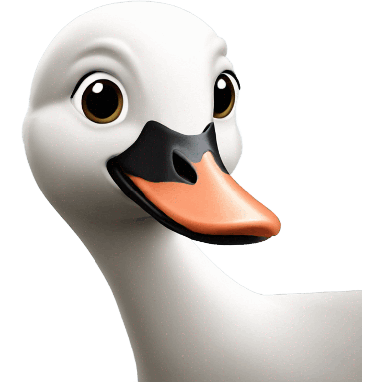 Goose in London England emoji