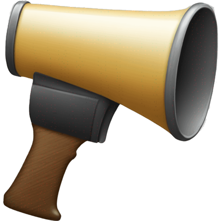 weapon-shaped megaphone emoji