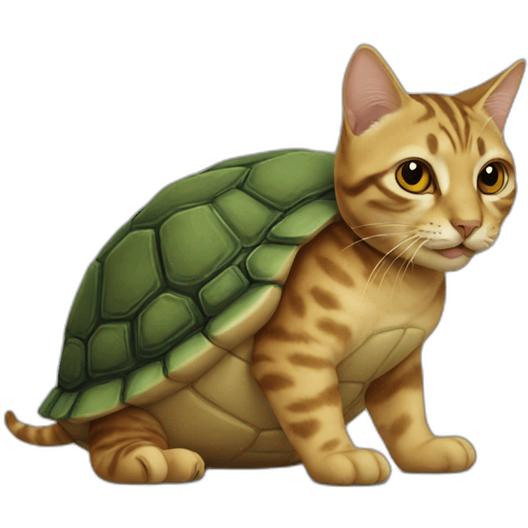 cat turtle emoji