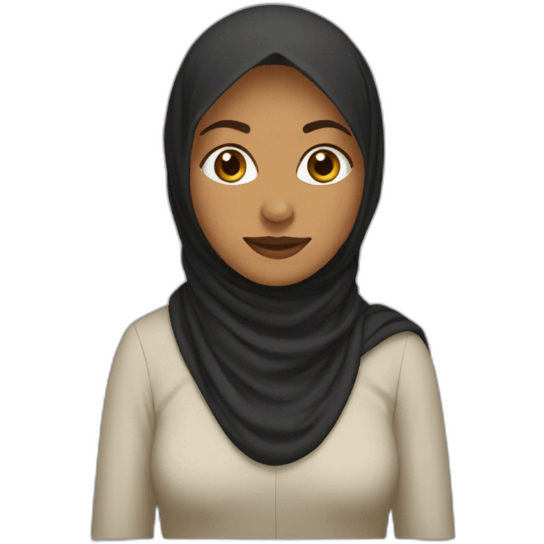 Femme musulmane emoji