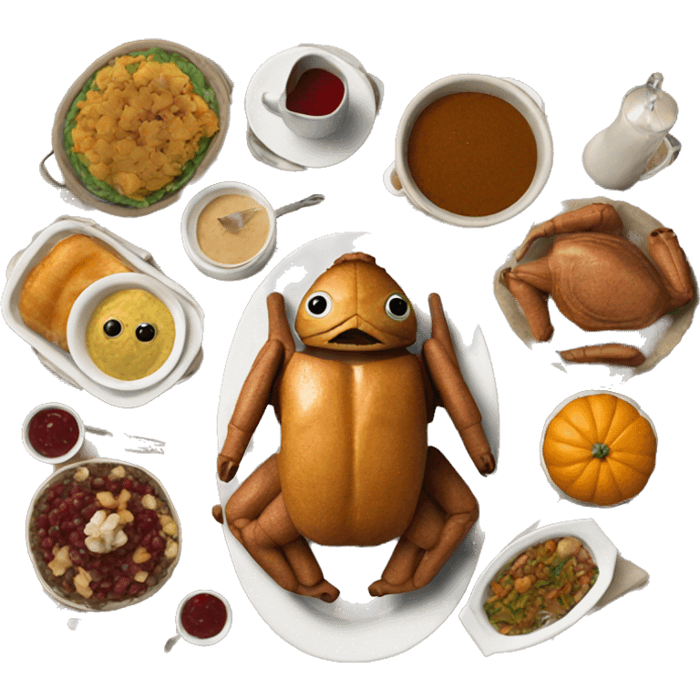 Star Wars thanksgiving dinner emoji