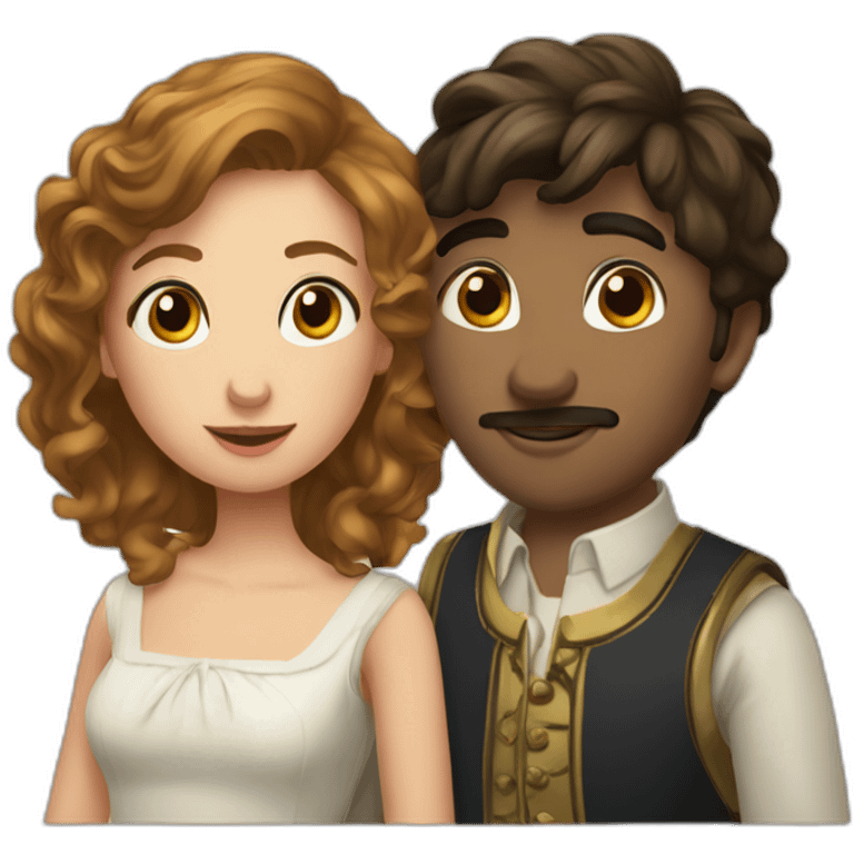 Blandine et Romain emoji