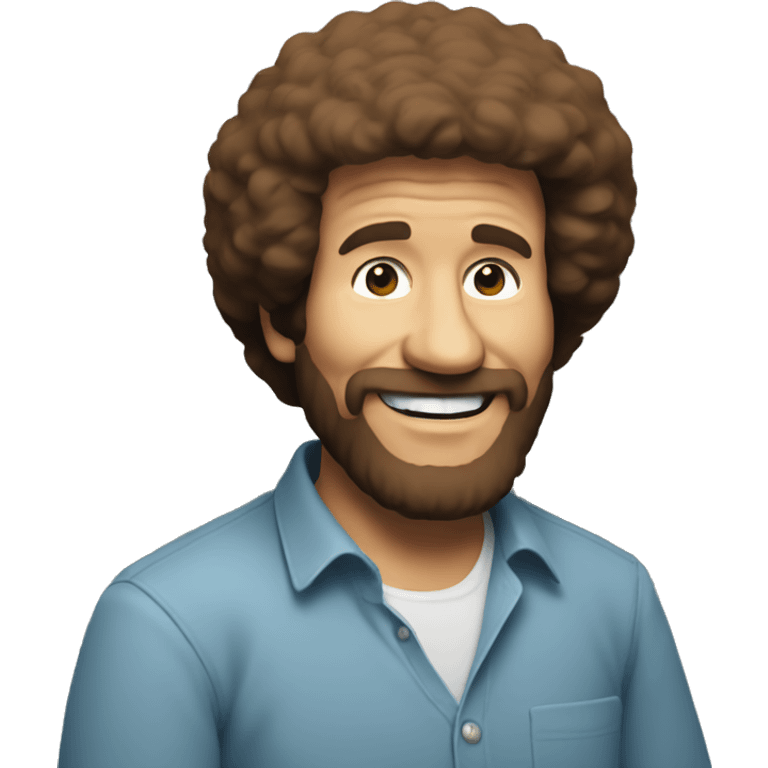 Bob Ross emoji