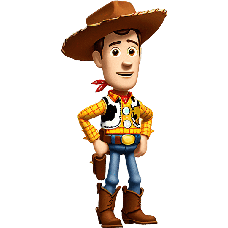 Woody toy story emoji