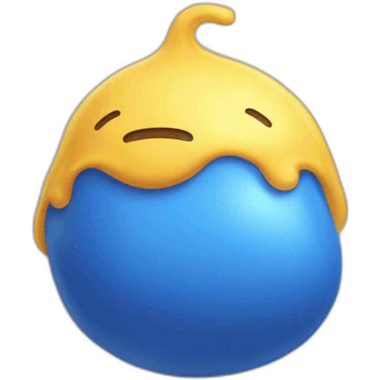 Blob weight gain emoji