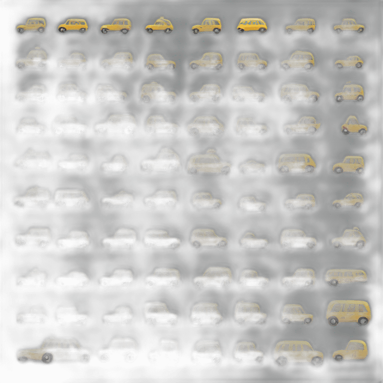 modern taxi emoji