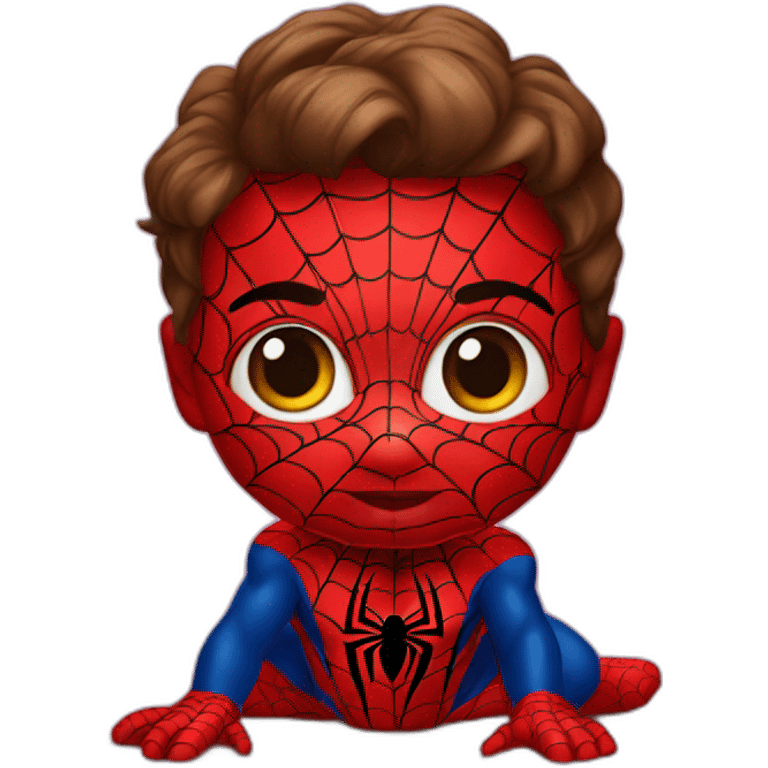 spiderman baby emoji