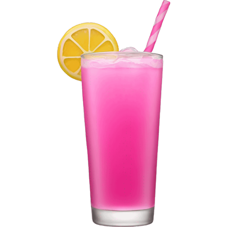 Pink drink emoji