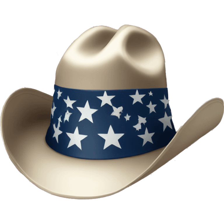 usa flag cowboy hat emoji