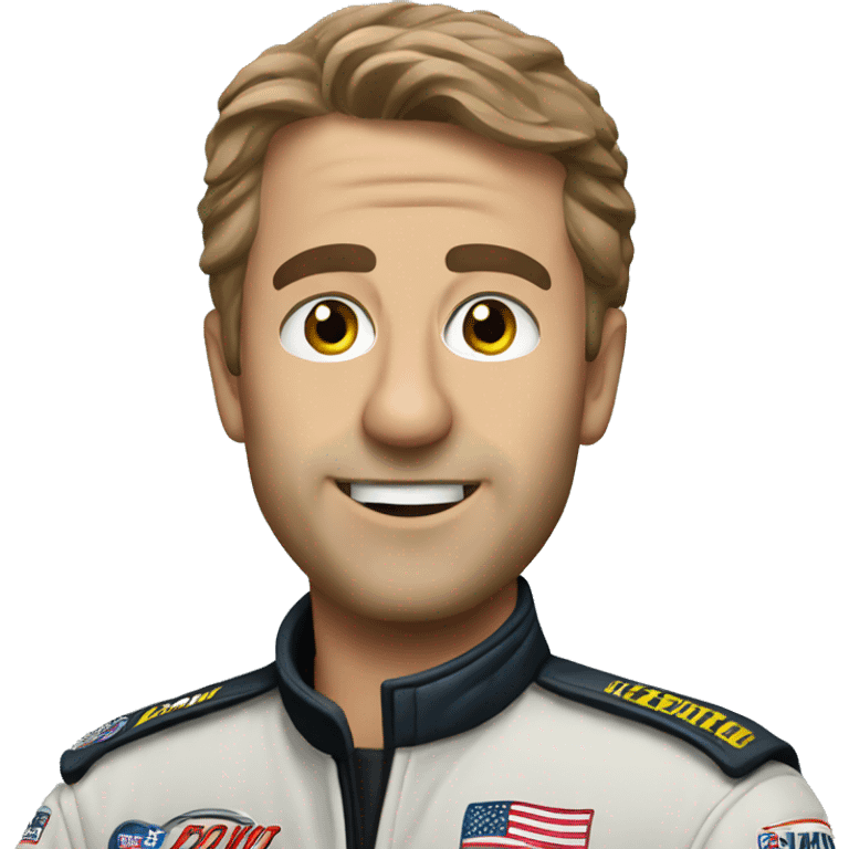 NASCAR pilot emoji