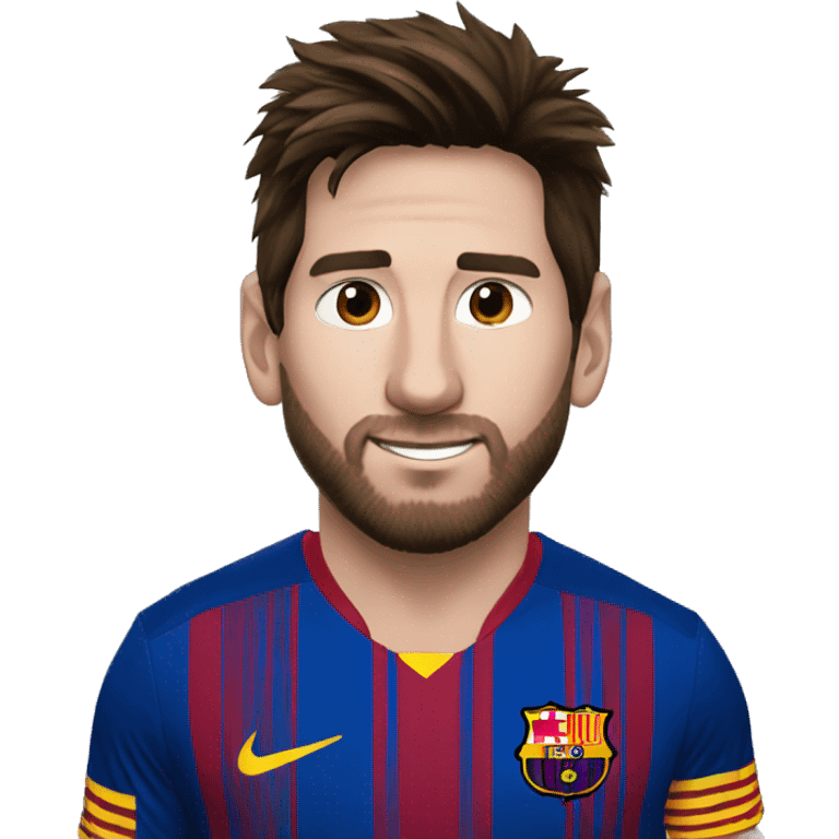 Messi gracioso emoji