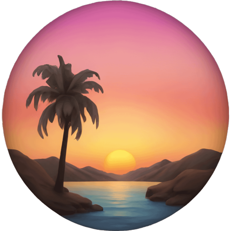 Sunset emoji