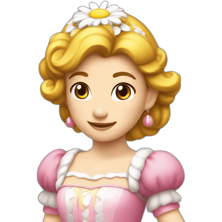 Daisy princesse dans mario emoji