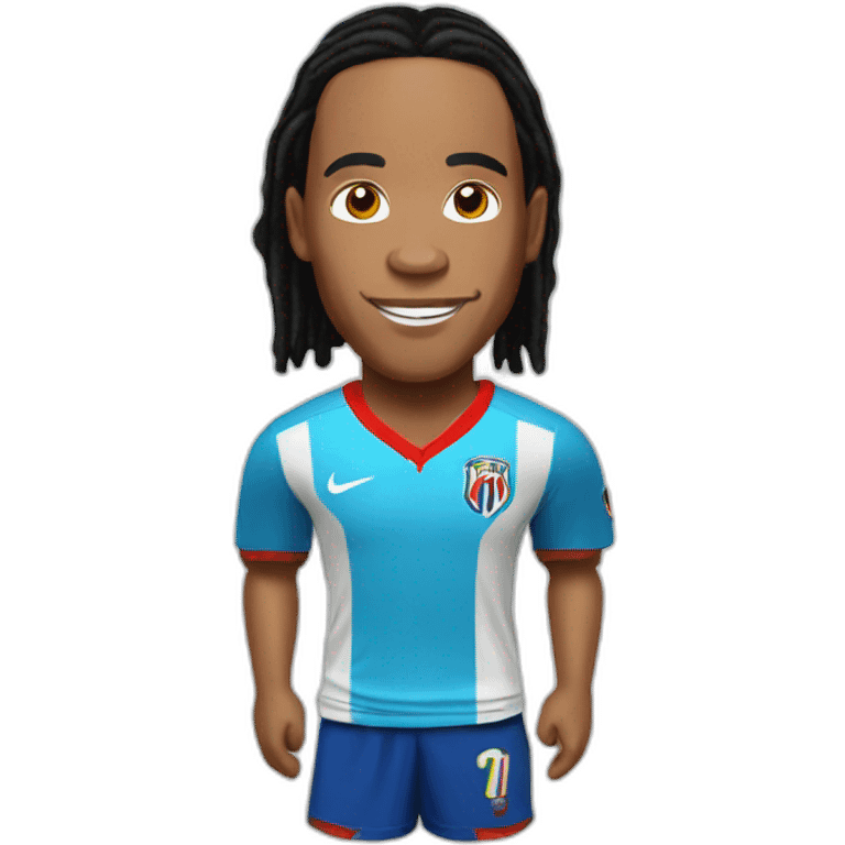 ronaldinho football player emoji