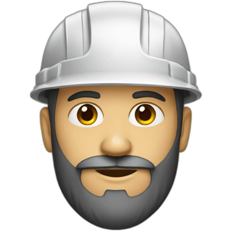 Engineer with beard emoji