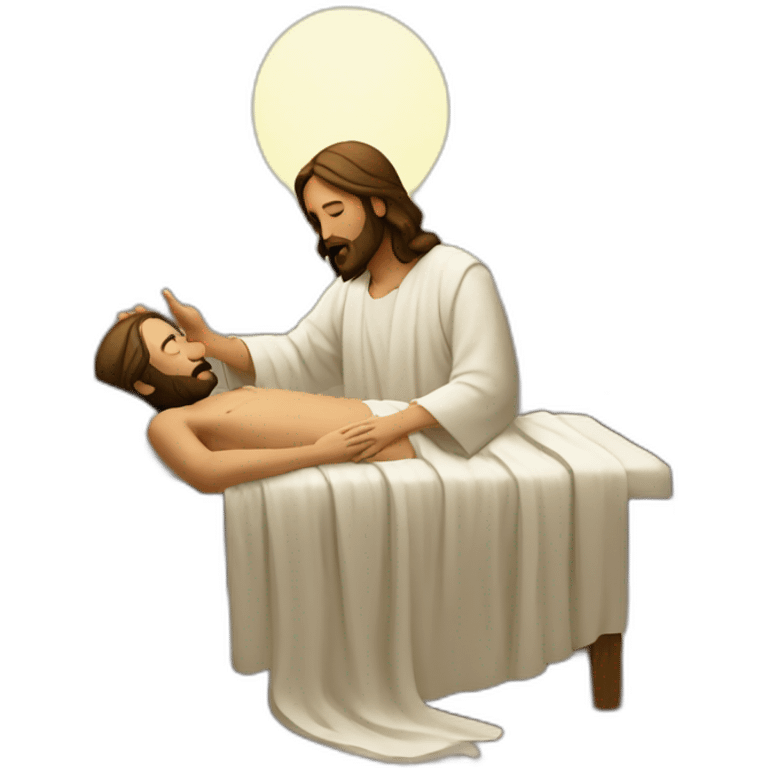 Jesus Healing the sick emoji