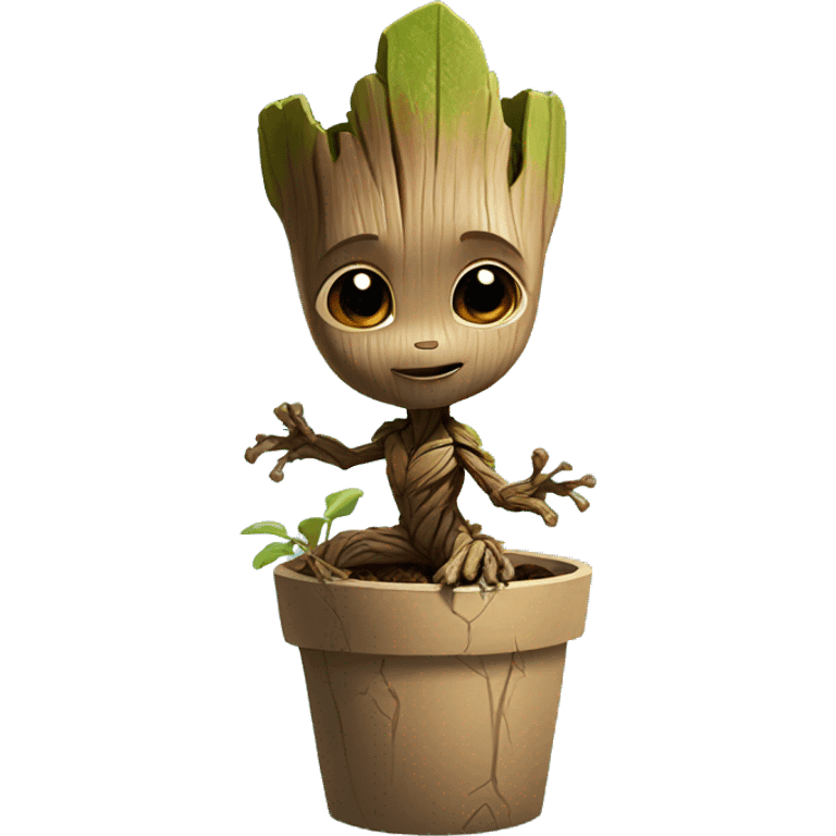 baby groot emoji