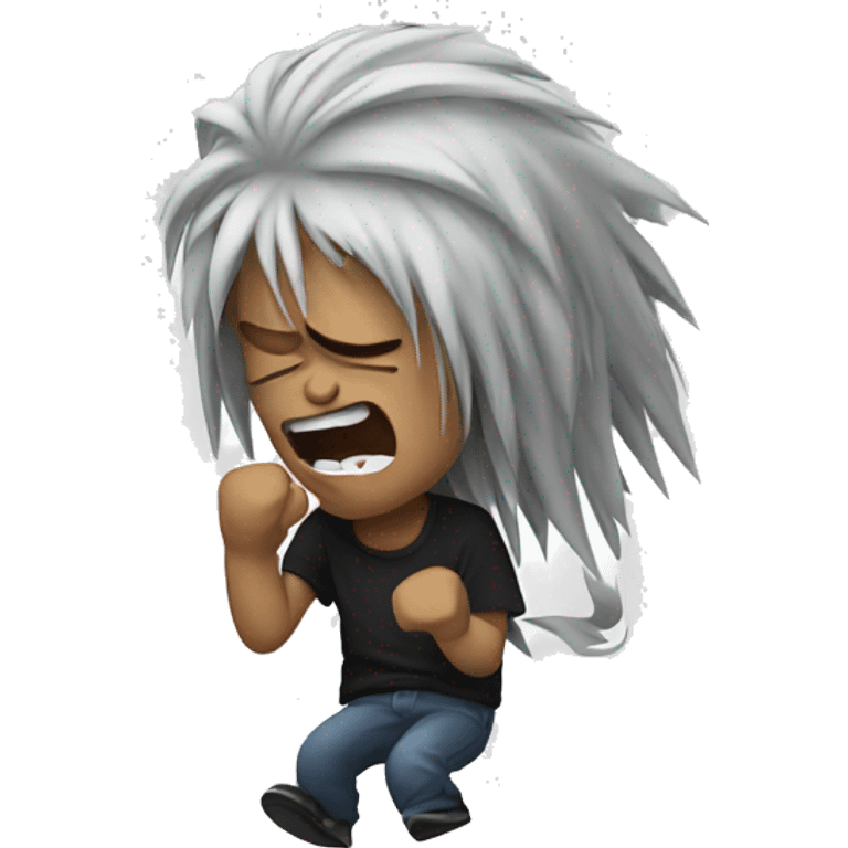 Headbanging emoji