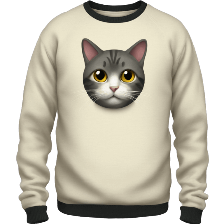 Cat sweater emoji