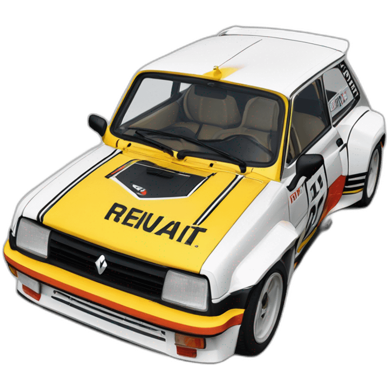 renault 5 turbo 2 tour de corse emoji