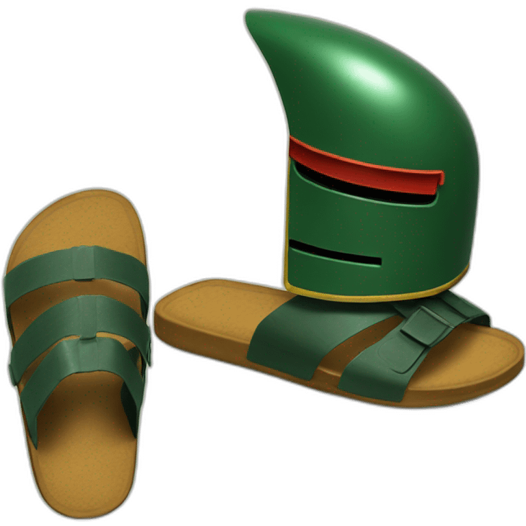 tachanka over flip-flop emoji