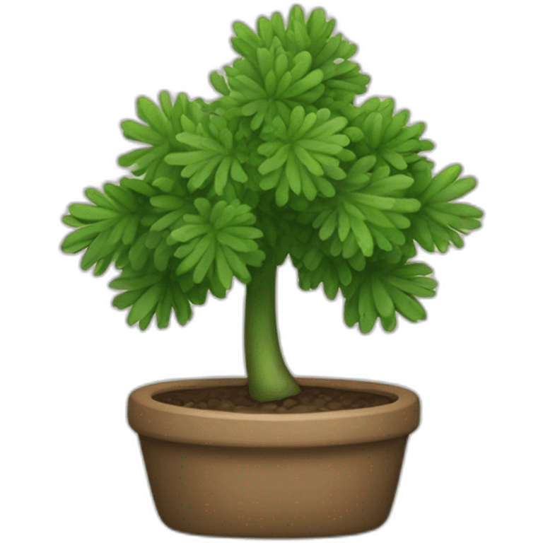 cheerful little hemlock emoji