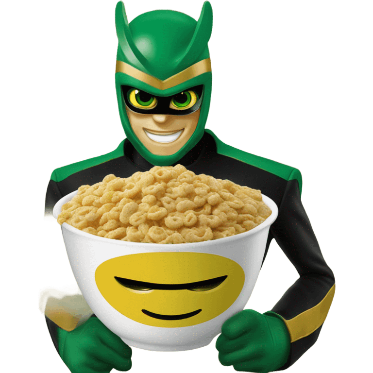 Green hornet cereal now for sale only $9.99 at McDonald’s!!! Budabahbahbah, I’m lovin it! emoji