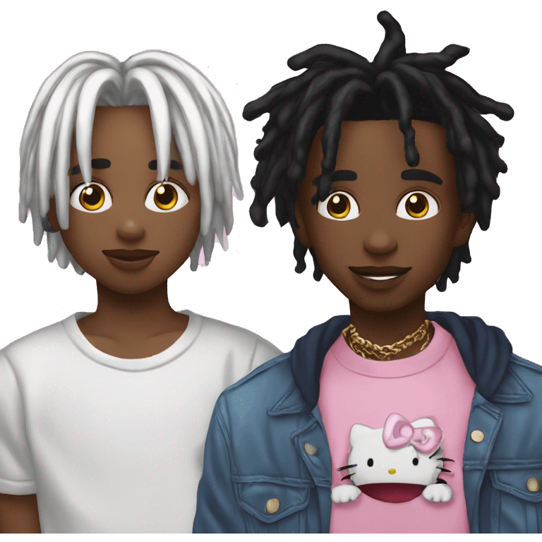 hello kitty et playboi carti emoji