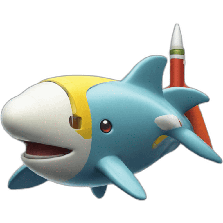 rocket dolphin olimar emoji