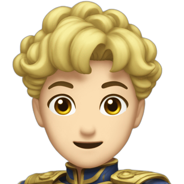 giorno giovanna jojo style emoji