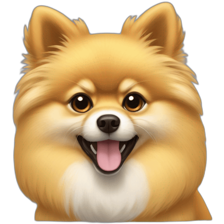 bee Pomeranian emoji