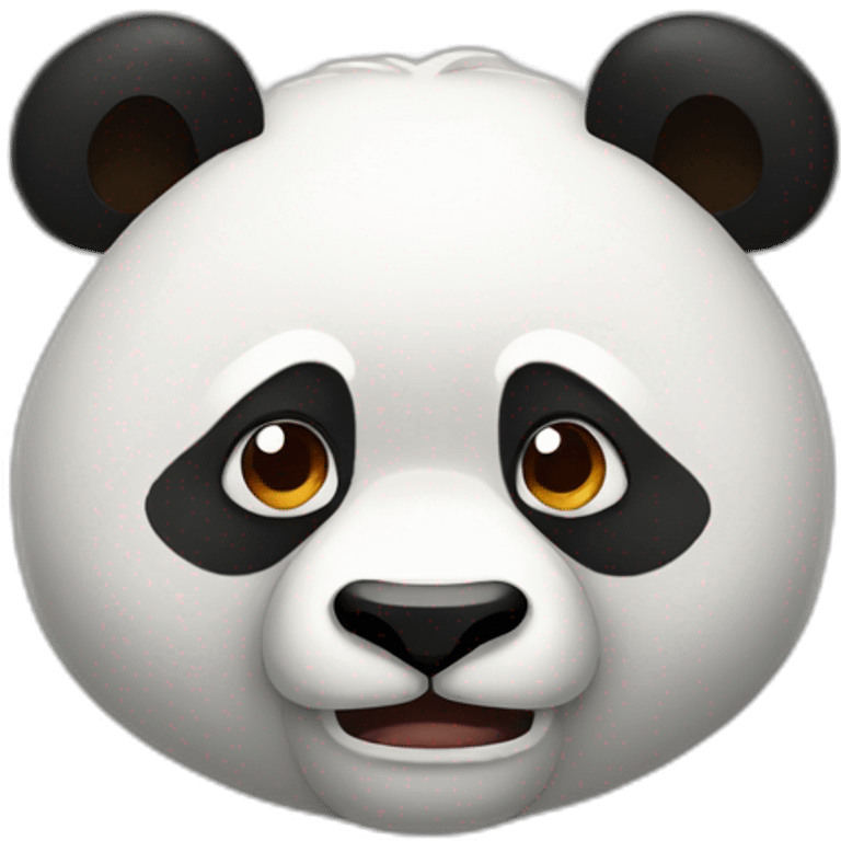 Angry male Panda emoji