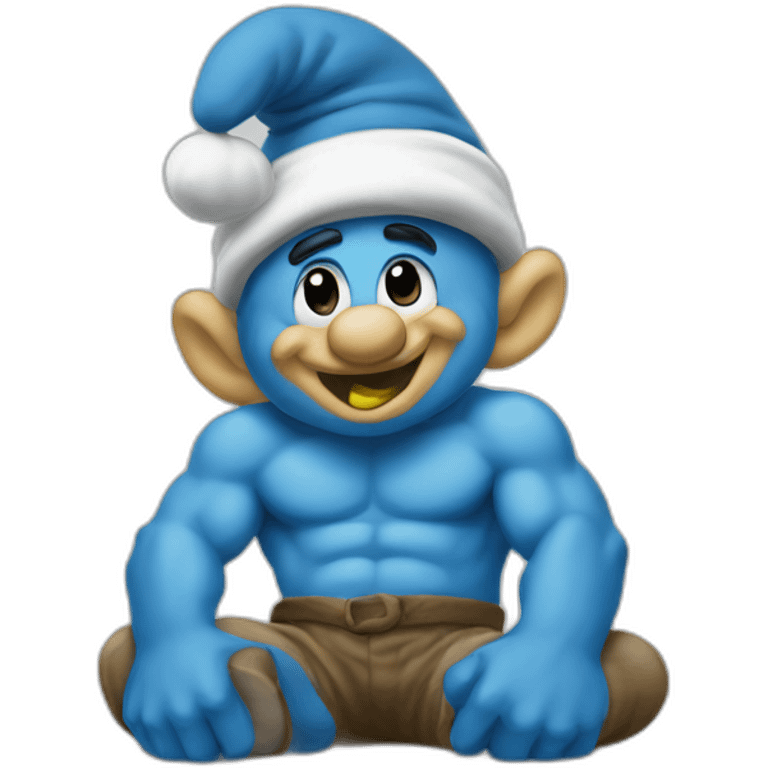 Smurf cag emoji