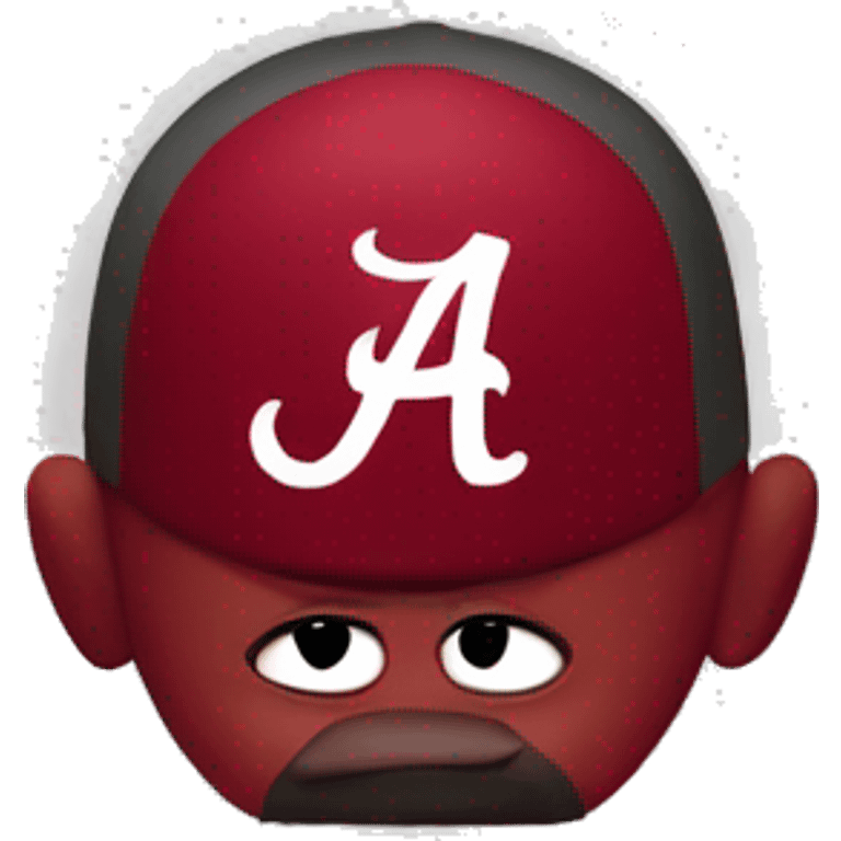 Alabama crimson tide mascot emoji