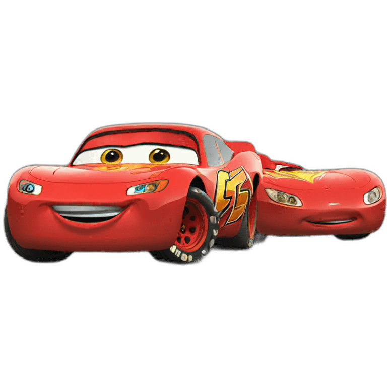 Flash McQueen 3 eyes emoji