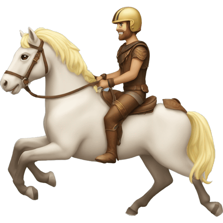 centaur but the horse half is a motorcycle emoji