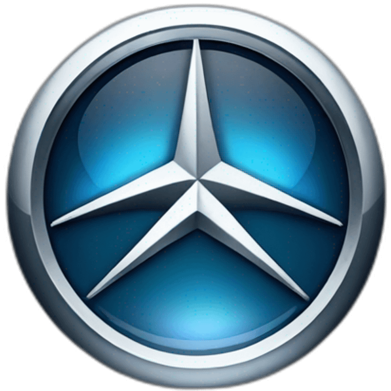 Mercedes benz logo emoji