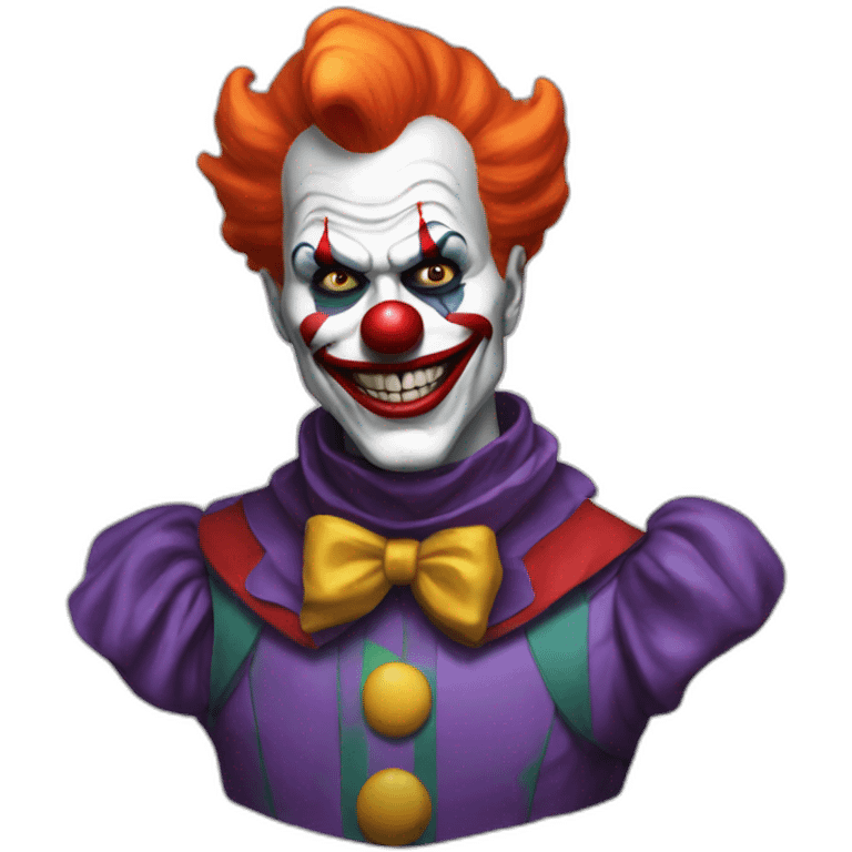 buggy d clown as Marvel emoji