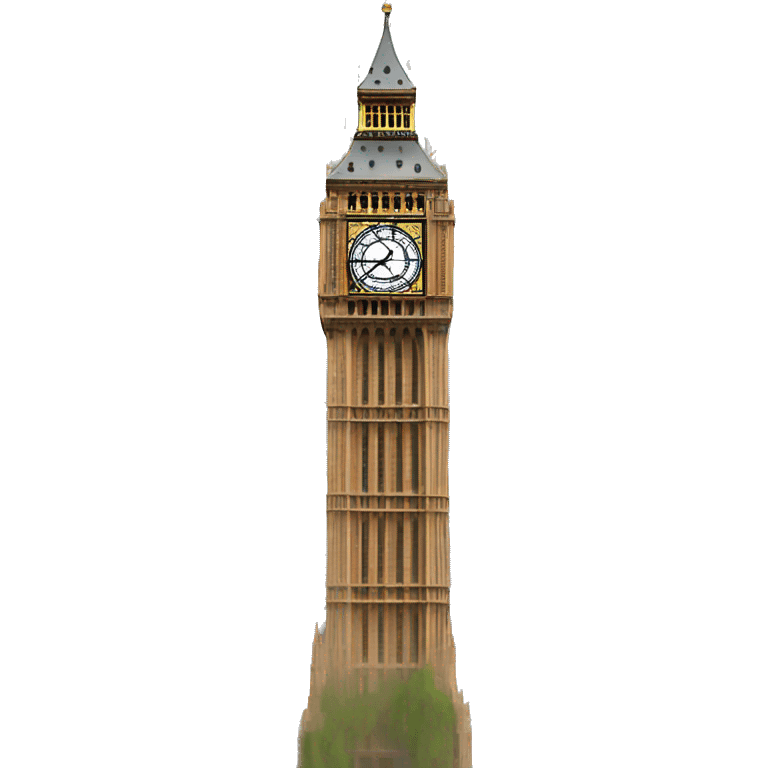 Big ben emoji