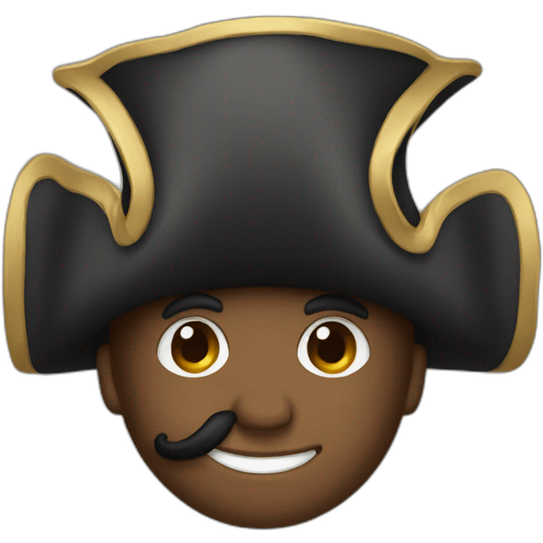 a pirate hat emoji