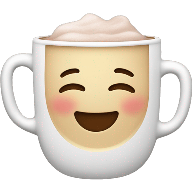 Content Smiling Face – A soft, closed-eyes smile with rosy cheeks, like someone who’s sipping hot cocoa on a chilly day. emoji