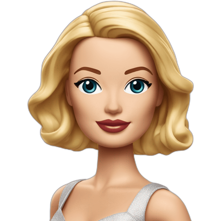 Margot Robbie Barbie emoji