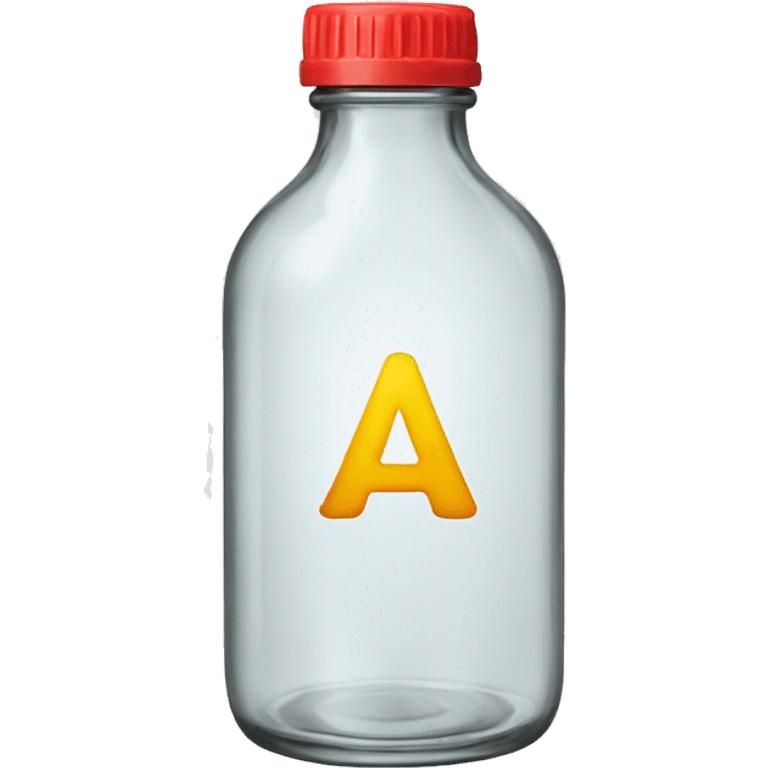 A foundation glass bottle emoji