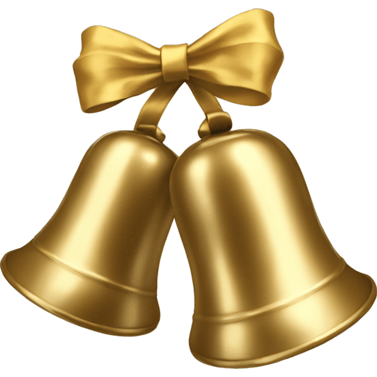 2 bells with bow emoji