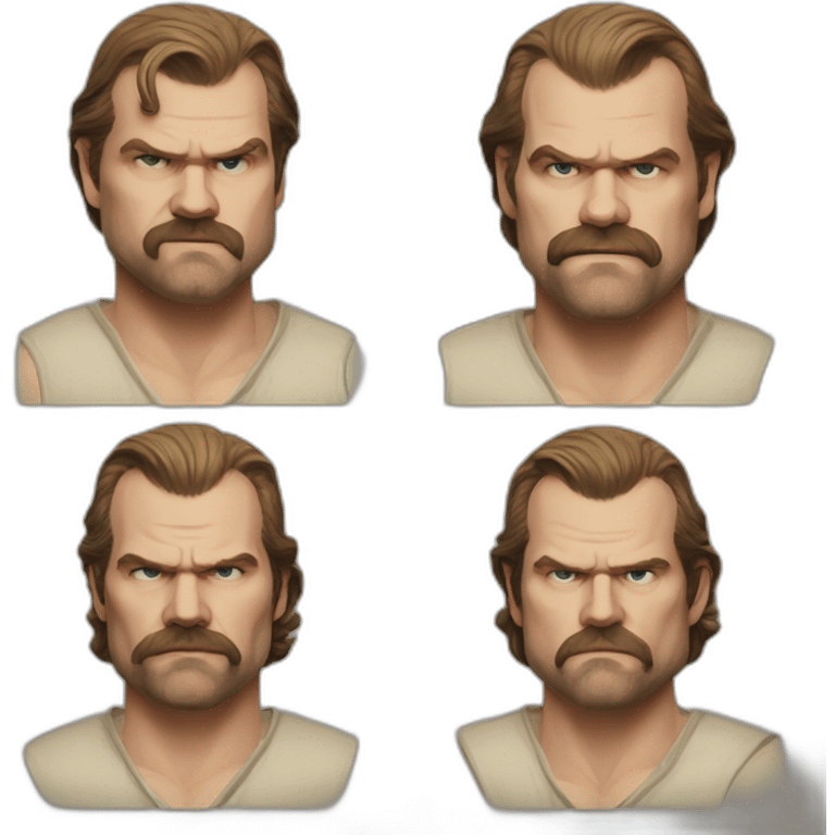 Jim Hopper David harbour emoji