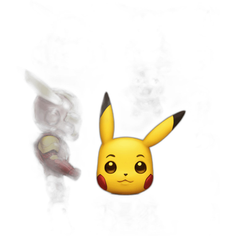 Ironman ans pikachu emoji