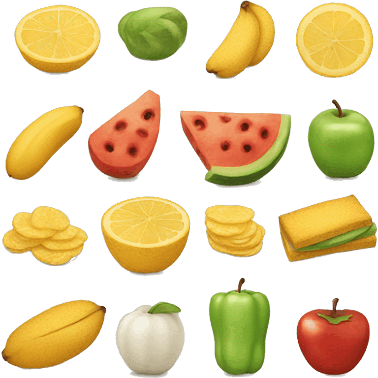 Healthy snack emoji