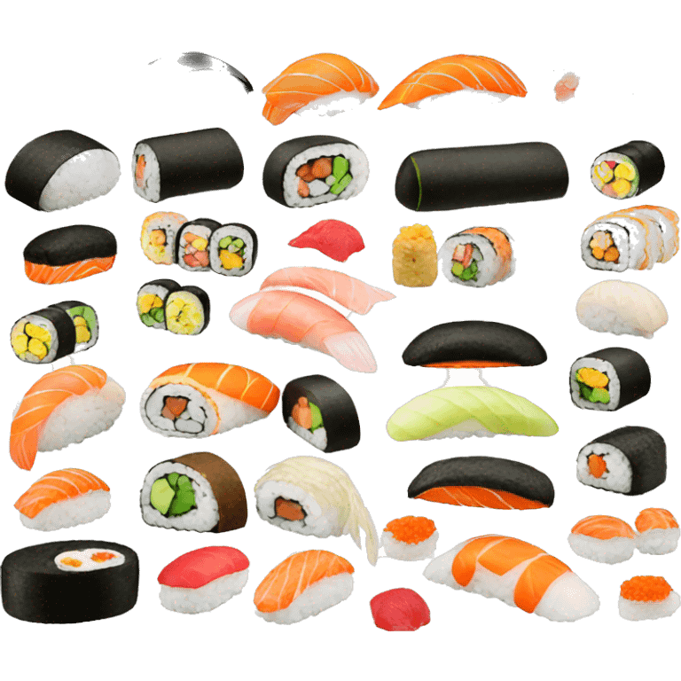 Ukrainian sushi emoji